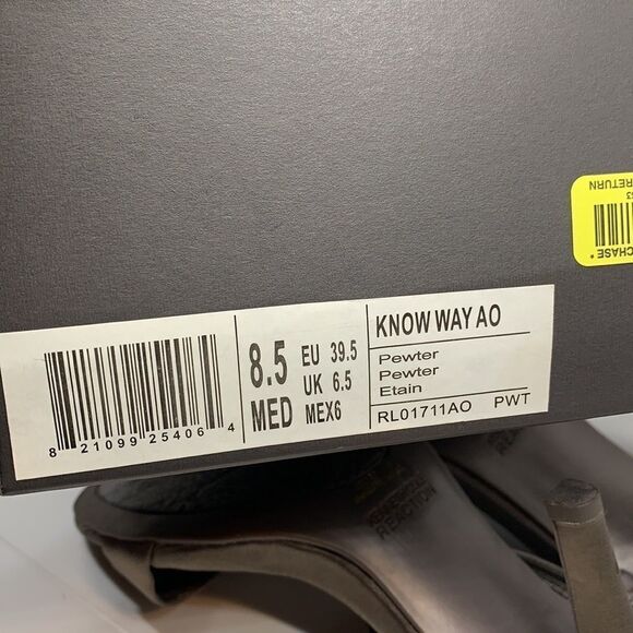 Kenneth Cole reaction Know Way AO  pewter. 8.5 - Picture 11 of 15